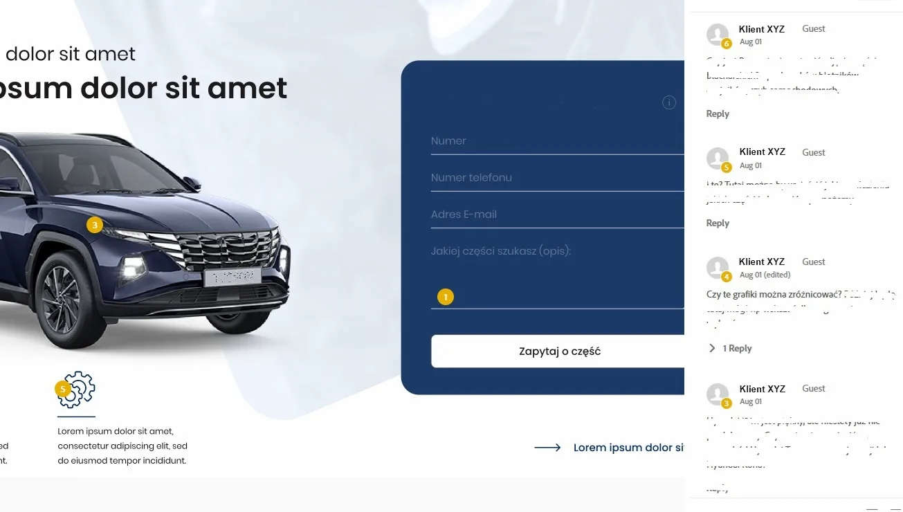 Projekt graficzny strony internetowej Ruda Śląska