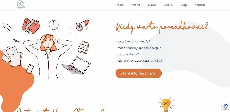 Strona internetowa Multi Page