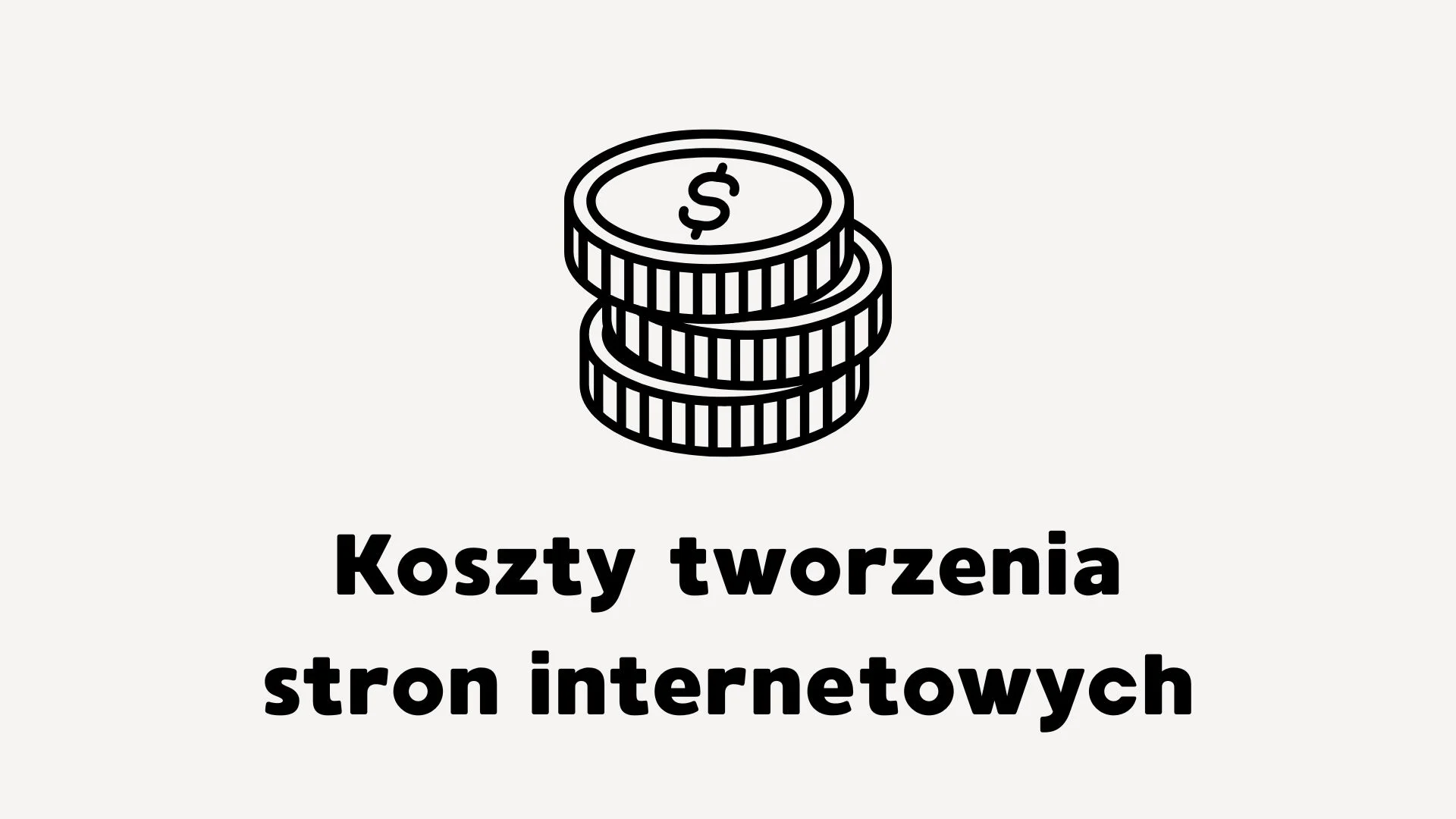 Koszty tworzenia stron internetowych